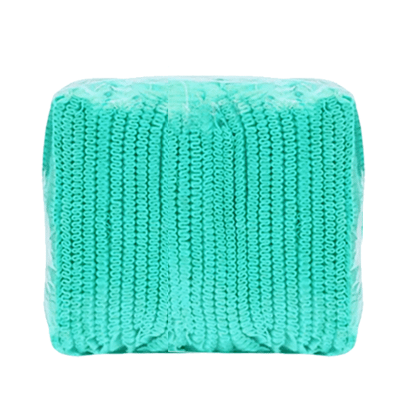 Engångsmössa grön klämma non-woven 12g 100st