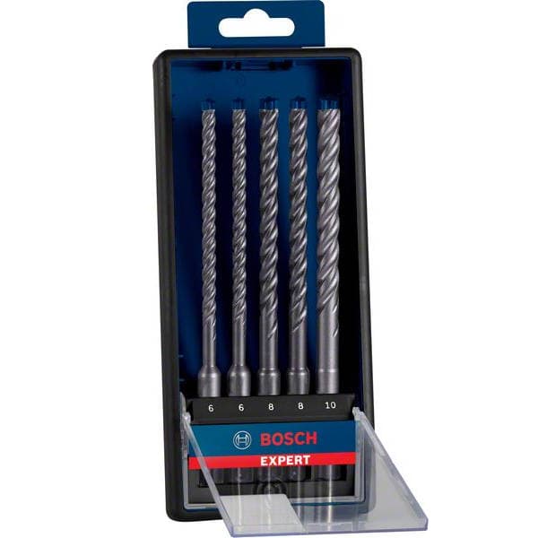 BOSCH BOREBOR SDS PLUS-7X SÆT 5 DEEL EXPERT
