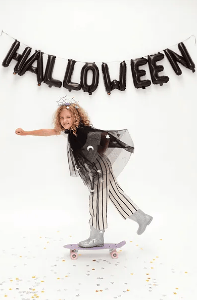 Halloween-folioilmapallo 280x46 cm musta