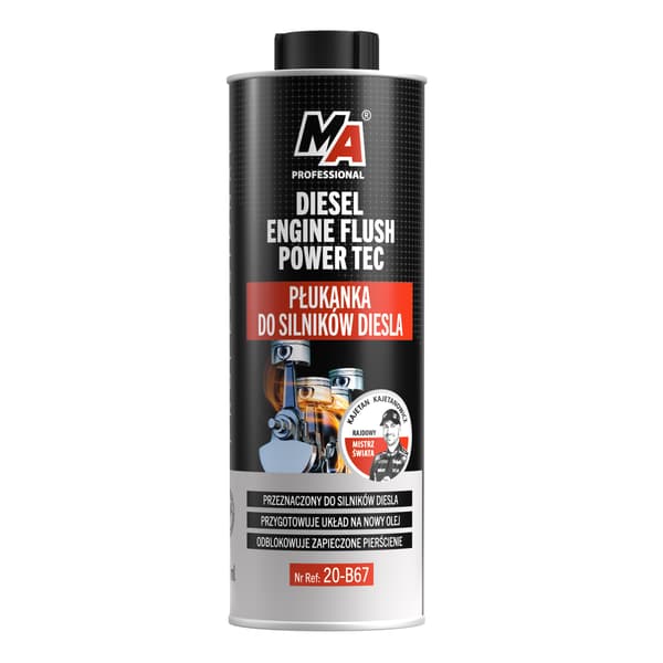 MA PROFESSIONAL - Skyllemiddel til dieselmotor "Power Tec" 500 ml