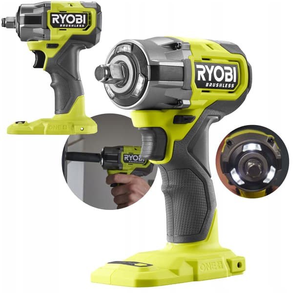 RYOBI Børsteløs Slagnøgle 18V RIW18CBL-0