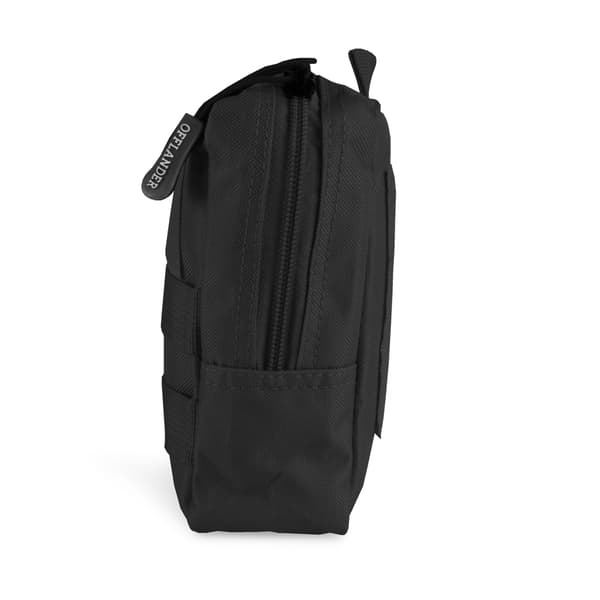 Offlander Molle taktisk taske med velcro til dokumenter, sort