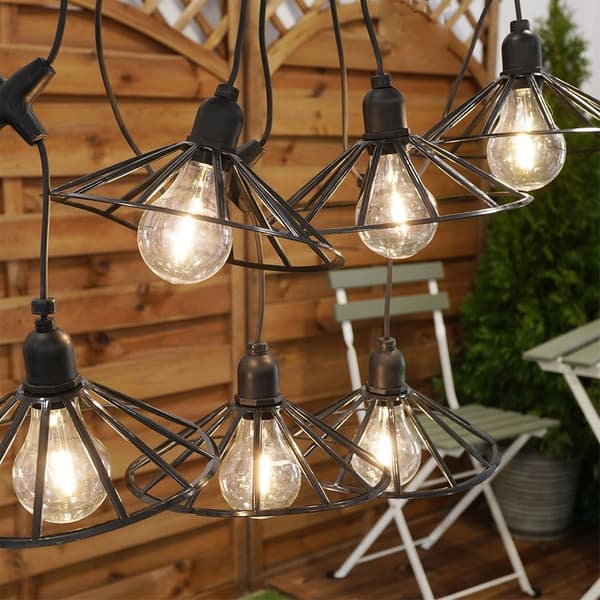 LED-puutarhagarlanda 5,5 m 6 kpl