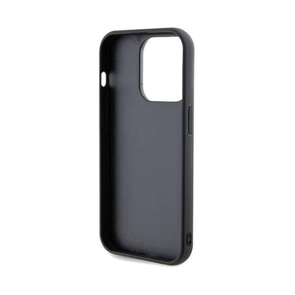 Guess Disco Metal Script - iPhone 14 Pro Max -suojakuori (musta)