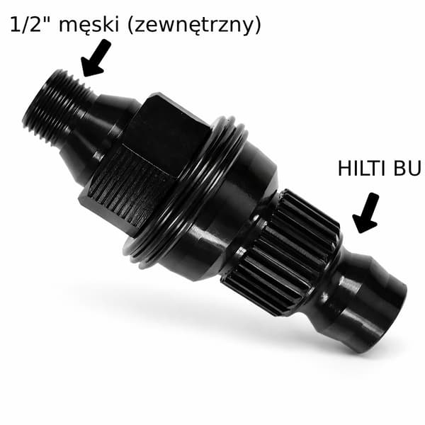 Adapter til HILTI BU boremaskine med 1/2" TITANIUM