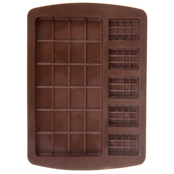 Silikoneform til chokolade 18,5x13,5 cm
