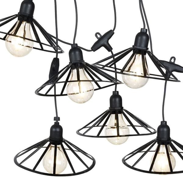 Haveguirlande LED 5,5 m 6 stk.