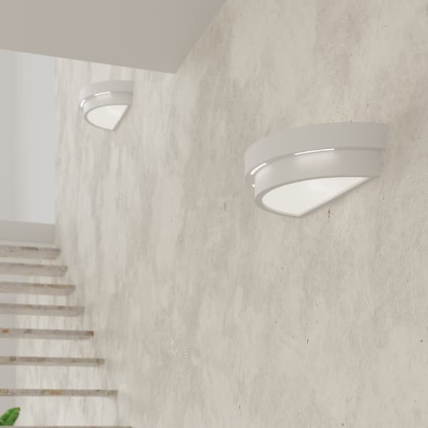 Vägglampa Vectra 1 E27 Vit Lumilo 00.102.02