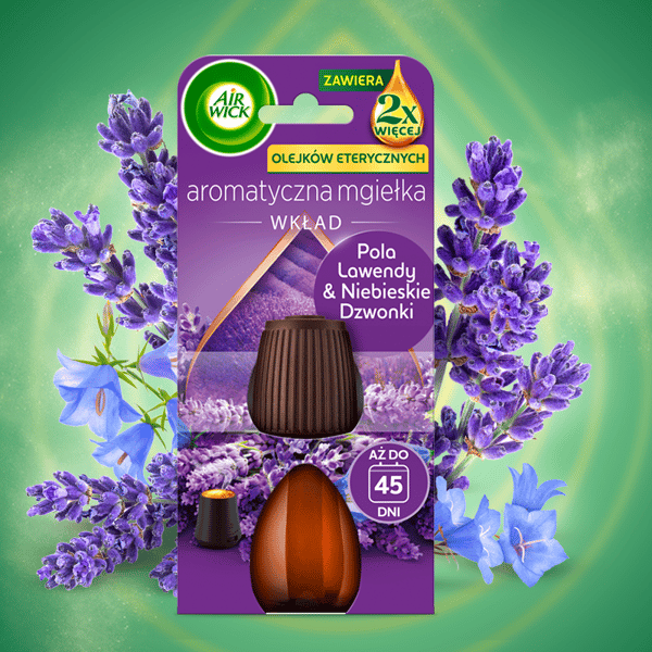 Air Wick Aromatically Mist refill Lavender Fields ja Blue Bells