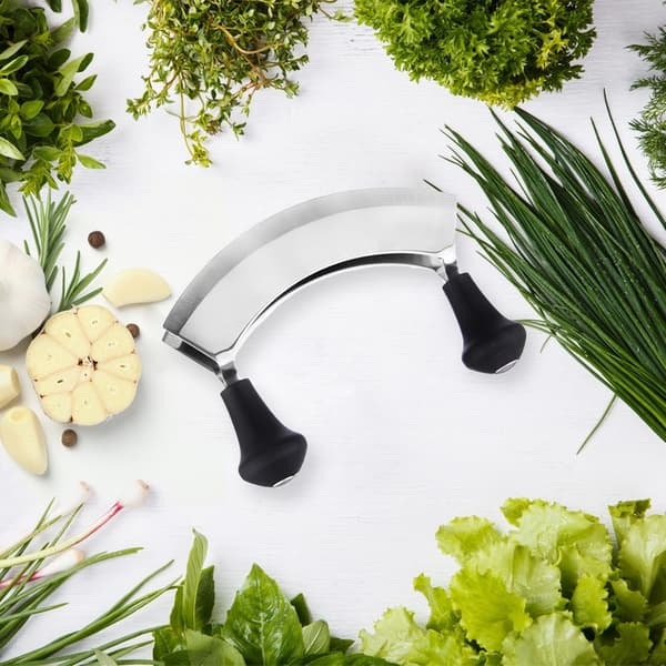 Ruostumaton yrttisilppuri 17 cm