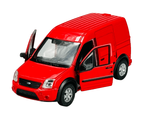 Welly Ford Transit Connect punainen 1:34 43631