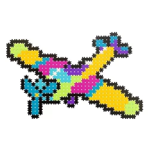 Meli Minis Flygplan 2-i-1 Flygplan och ballong 500 st.
