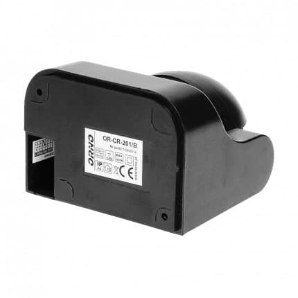 BEVÆGELSESSENSOR 180° IP44 1200W SORT - ON-CR-201/B