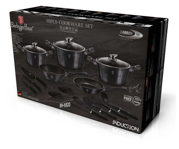 BERLINGERHAUS BH-6920 CARBON PRO KOKSTYRSET