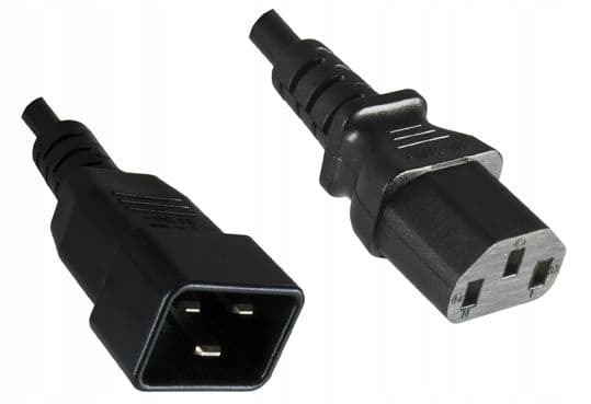 MicroConnect forlængerkabel C13-C20 0,5 m