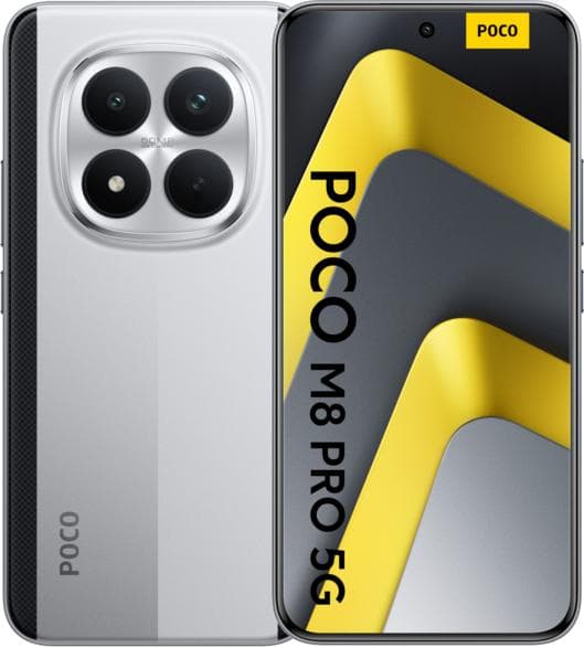 POCO M8 Pro 5G Smartphone 8/256GB Silver