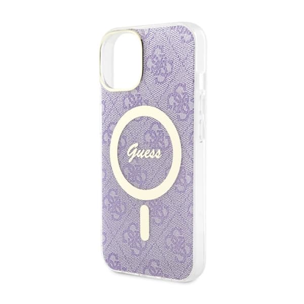 Guess 4G MagSafe - iPhone 14 Plus cover (lilla)