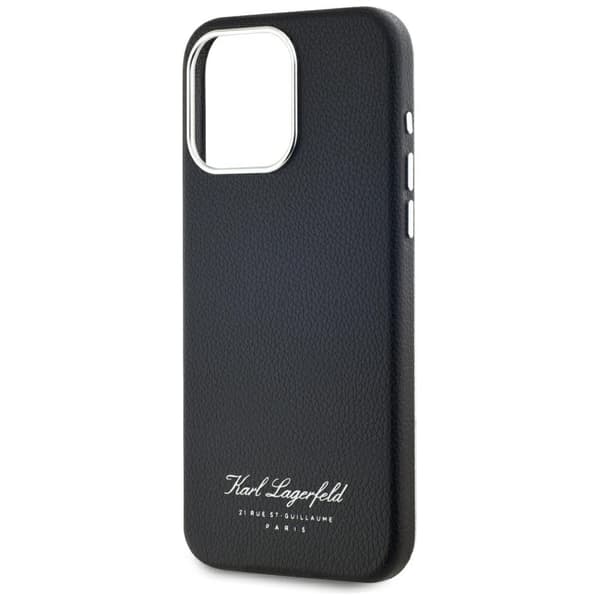 Karl Lagerfeld hotel RSG cover til iPhone 15 Pro sort