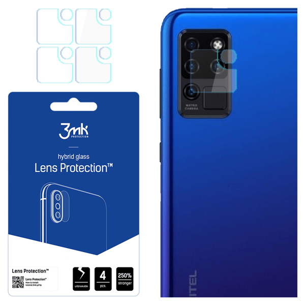 Oukitel C21 - 3mk linsebeskyttelse