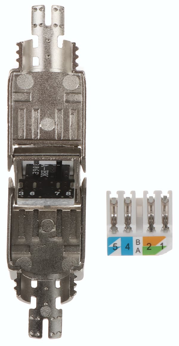 Skærmet modulært stik RJ45/FTP6A-hånd