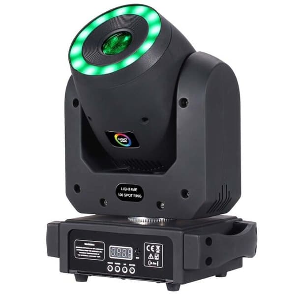 LIGHT4ME 100 SPOT RING - LED-rörligt huvud