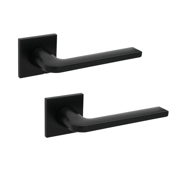 Dörrknap Slim Svart Rund Modern Minimalistisk SAO