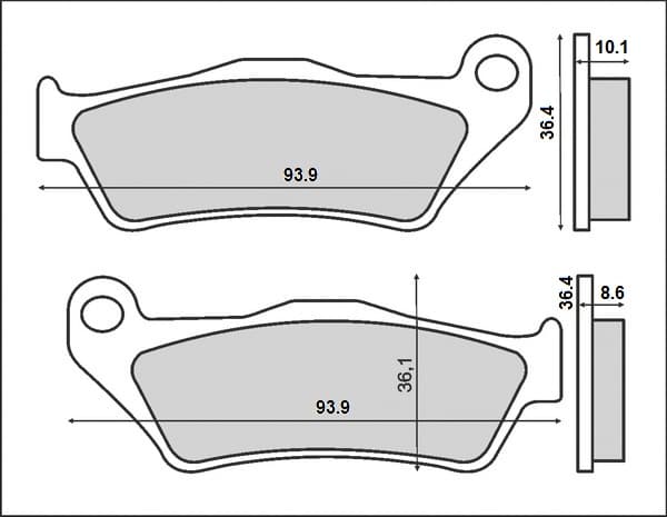 BMW Brenta jarrupalat KH363 orgaaniset