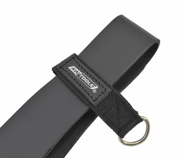 AWTOOLS LÄDERBÄLTE 137CM SVART LINJE