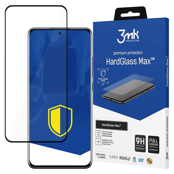 Xiaomi 12/12X - 3mk HardGlass Max Sort
