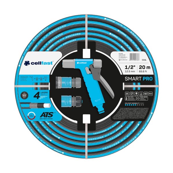 SMART PRO ATS 1/2" 20 m CELLFAST -SPRINKLERIPAKETTI