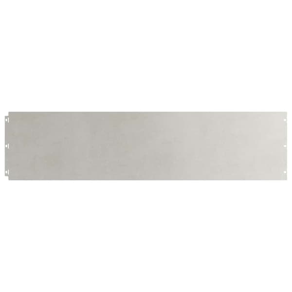 vidaXL Gräsmatta 10 st 25x103 cm rostfritt stål