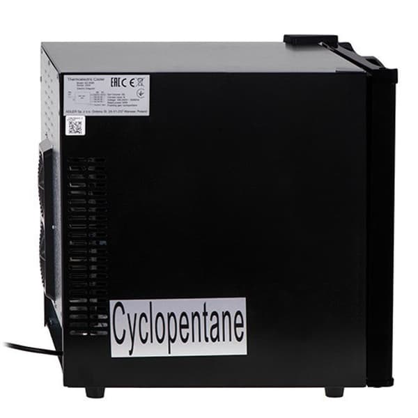 Termoelektrisk køler Adler AD 8089 sort, 28 l, LED