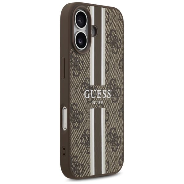 Anmeldelse af Guess 4G MagSafe-etui med printede striber til iPhone 17
