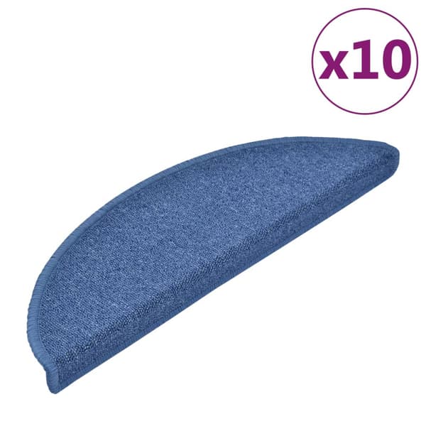 vidaXL Trappsteg, 10 st, 56x17x3 cm, Blå