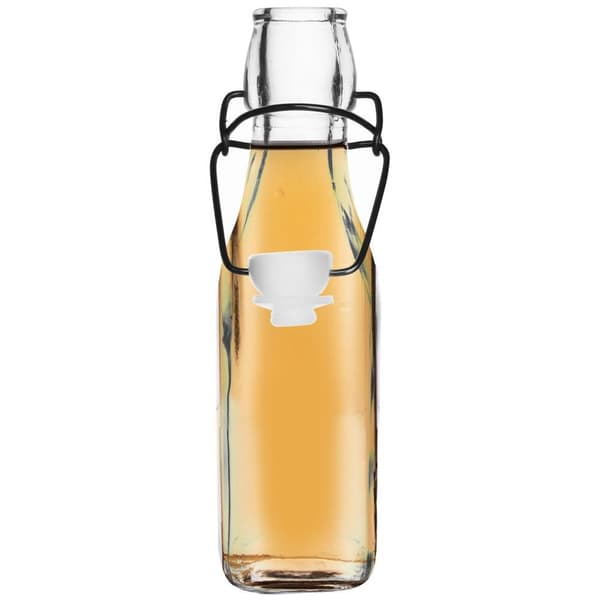 Lasinen klipsiflaska 290 ml