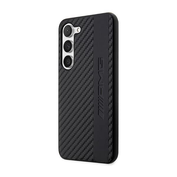 AMG Carbon Stripe & Embossed - Samsung Galaxy S23 cover (sort)