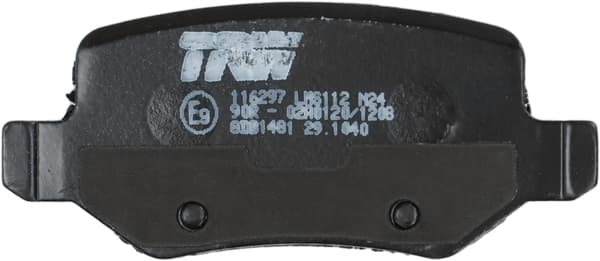 BAKRE BROMSBELÄGG GDB1481 TRW