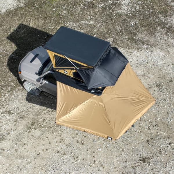 OFFLANDER markise selvbærende Batwing 270 m sand højre 2 m
