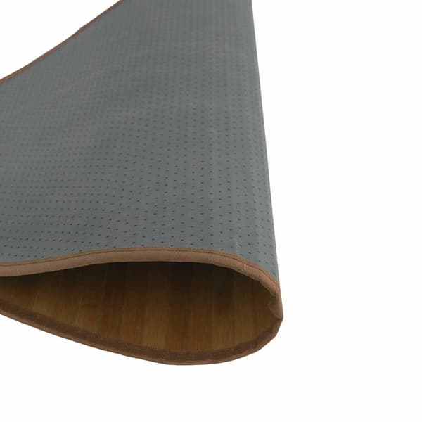 vidaXL Pyöreä Matto, Ruskea, 80 cm, Bambu