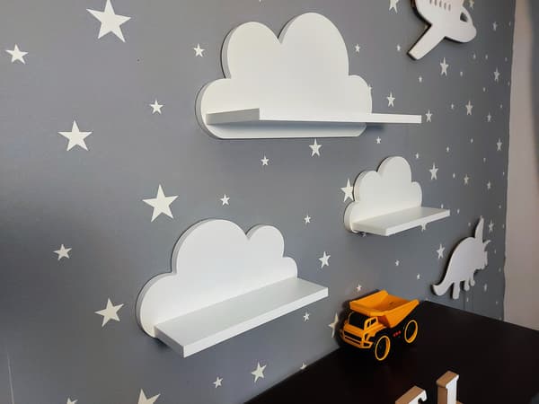 Cloud hylder, sæt med 3, PYSIA - Prestige