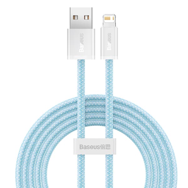 Baseus Dynamic USB-Lightning-kaapeli, 2.4A, 1m (sininen)