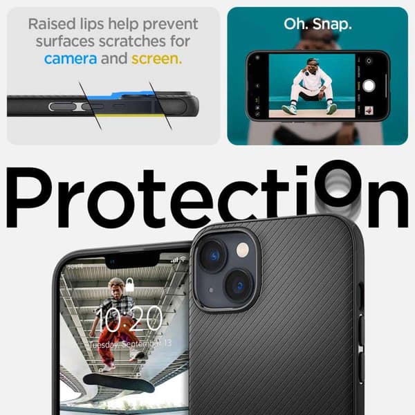 Spigen Mag Armor - Etui til iPhone 15 Plus / iPhone 14 Plus (Sort)