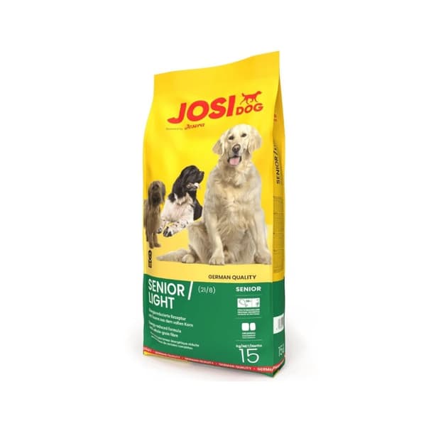 Torrfoder för hundar Josera JosiDog Senior Light 15 kg