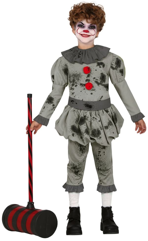 Klovn Horror Halloween Kostume 10-12 år