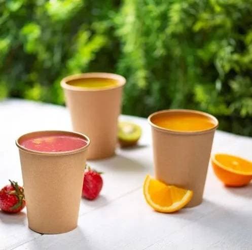 Engangspapirkop til kaffe kraft 100ml 50 stk
