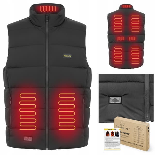 E-VEST värmeväst storlek 4XL