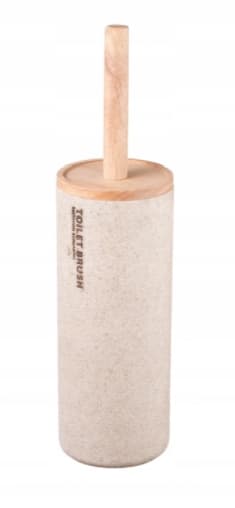 Fritstående toiletbørste Dakar beige