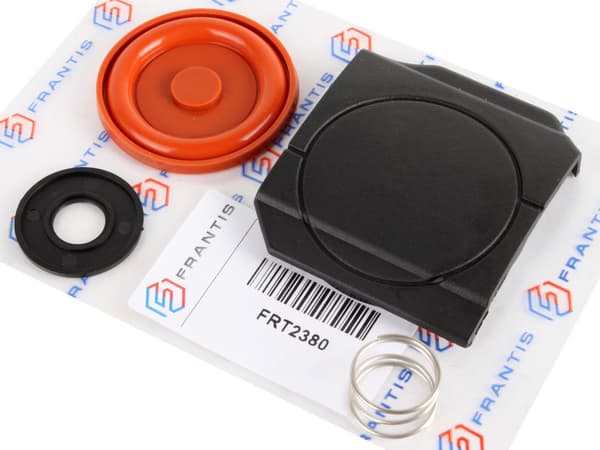 VENTILKÅPSAVLUFTNINGSMEMBRAN MED LOCK OCH FJÄDER