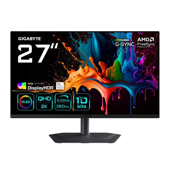 GIGABYTE OLED-SKÄRM 27" MO27Q3 360Hz
