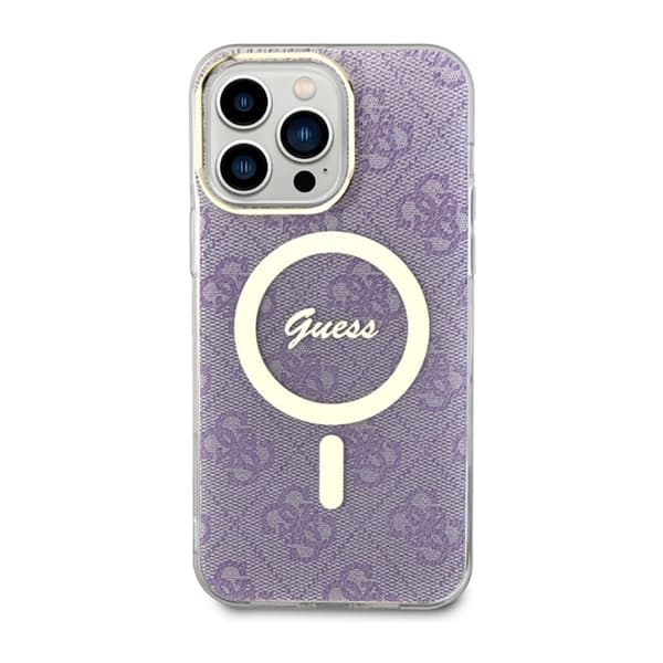 Guess 4G MagSafe - iPhone 14 Pro Max cover (lilla)